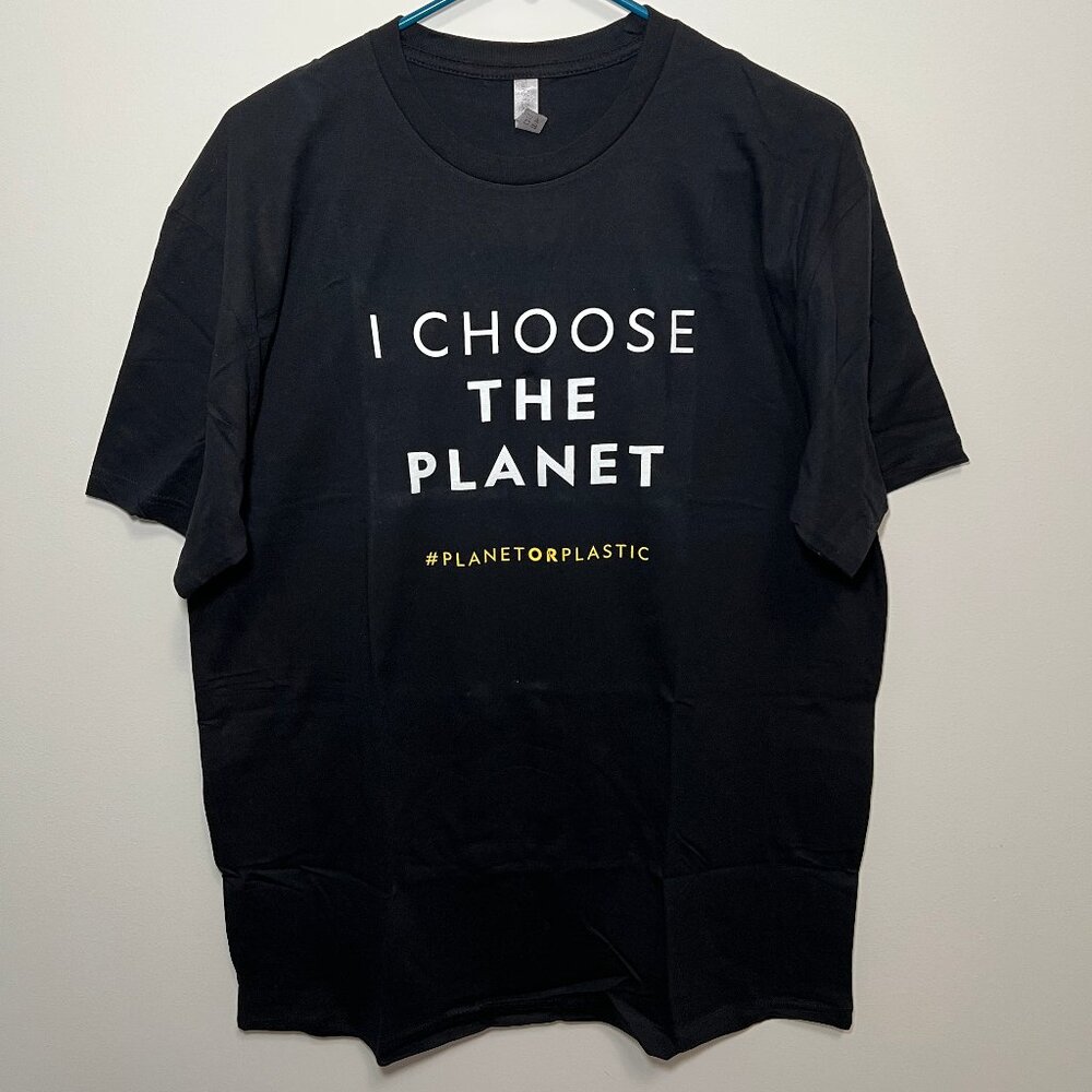 Nat Geo - I Choose The Planet - Black T-Shirt - Unisex L